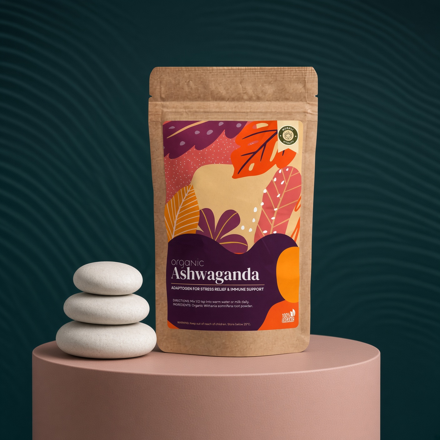 Organic Ashwagandha 50g - Image 2
